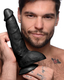 9 inches dildo with balls