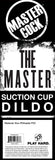 Dongs & Dildos - The Master Suction Cup Dildo - Black