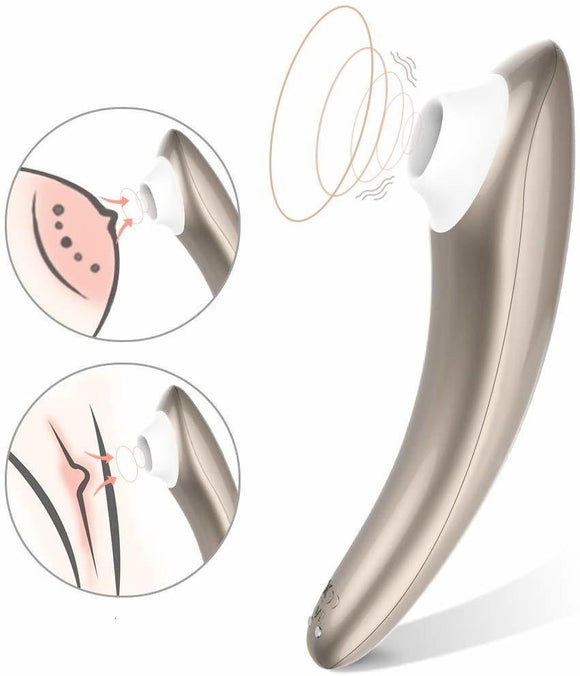 Stimulators - Clitoris Stimulator Travel with Air Pulse Technology and 10 suction modes
