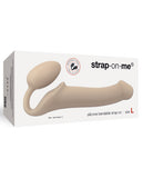 Black Silicone Bendable Strapless Strapon