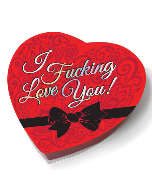 I Fucking Love You Heart Box Of Chocolates - 1.76 Oz