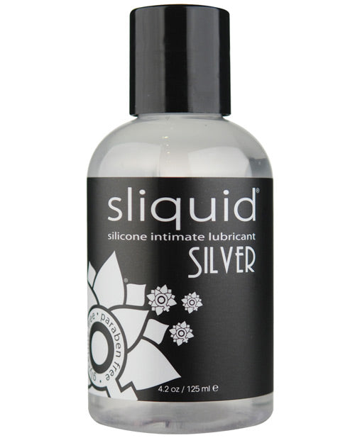 Lubricants - Sliquid Silver Silicone Lube Glycerine & Paraben Free