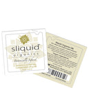 Lubricants - Sliquid Organics Silk Lubricant - .17 Oz Pillow