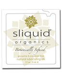 Lubricants - Sliquid Organics Silk Lubricant - .17 Oz Pillow