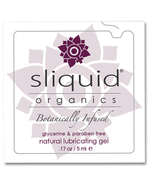 Sliquid Natural Lubricating Gel - .17 Oz Pillow Dildo.us Sliquid Natural Lubricating Gel - .17 Oz Pillow Dildo.us