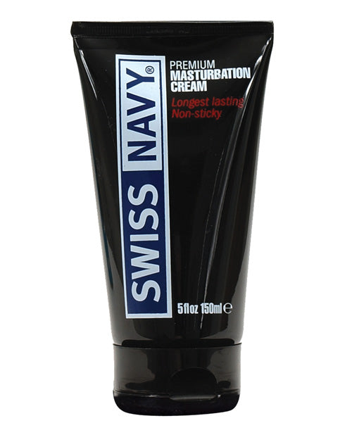 Lubricants - Swiss Navy Premium Masturbation Cream - 5 Oz Tube