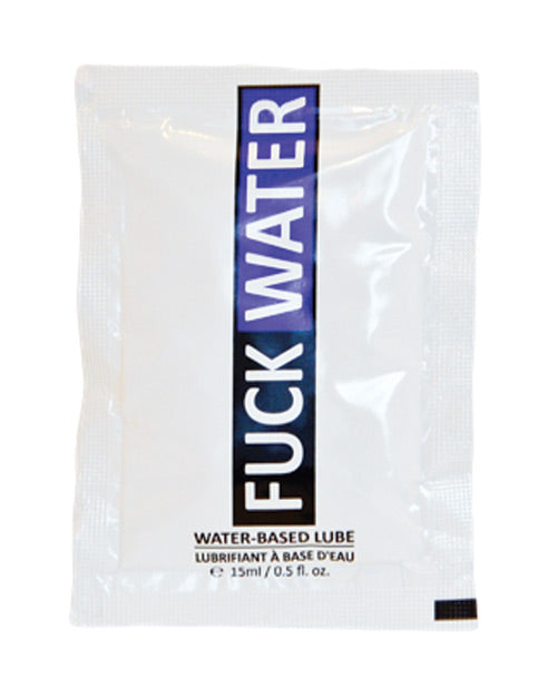 Lubricants - Fuck Water H2o Foil - .3 Oz