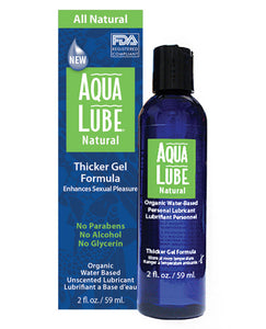 Lubricants - Aqua Lube Natural 4 Oz Bottle