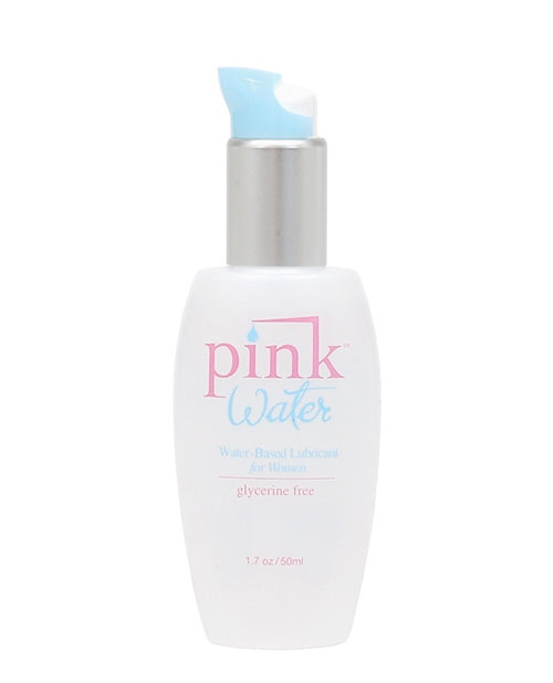 Lubricants - Pink Water Based Lubricant - 4 Oz Bottle W-pump