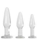 Anal Products - Adam & Eve Glass Anal Training Trio