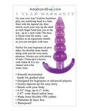 Anal Products - Adam & Eve Bumpy Delight Anal Plug - Purple