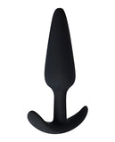 Anal Products - Adam & Eve's Rechargeable Vibrating Anal Plug - Black