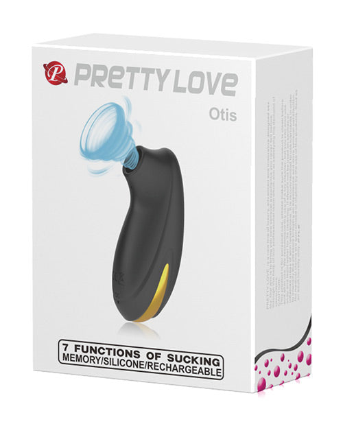 Stimulators - Pretty Love Otis Sucker - 7 Function Black & Gold