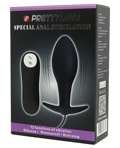 Pretty Love Vibrating Bulb Shaped Butt Plug Dildo.us Pretty Love Vibrating Bulb Shaped Butt Plug Dildo.us