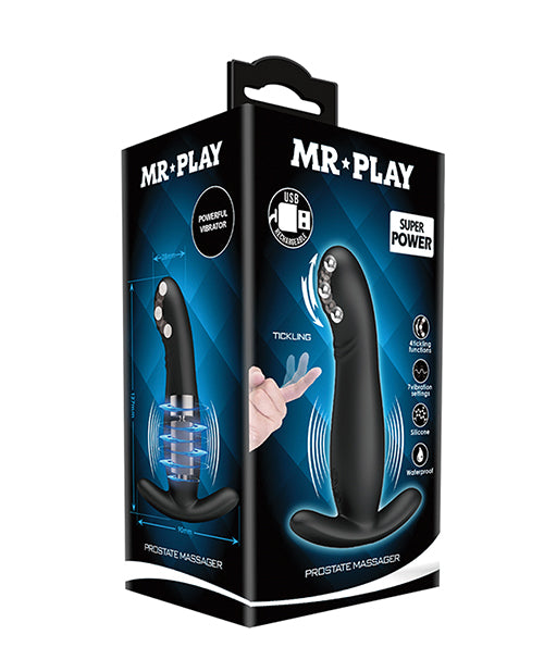Anal Products - Rolling Bead Prostate Massager - Black