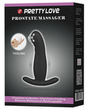 Anal Products - Pretty Love Eudora Vibrating Prostate Massager 7 Function - Black