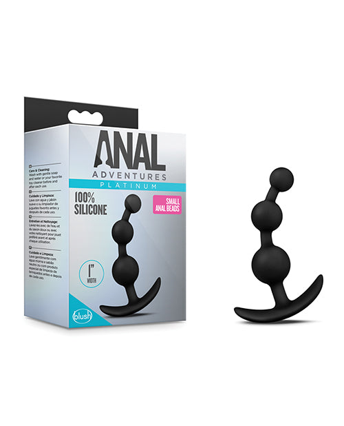 Anal Products - Blush Anal Adventures Small Beads - Black