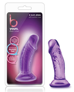 Dongs & Dildos - "Blush B Yours Sweet N Small 4"" Dildo W/ Suction Cup"