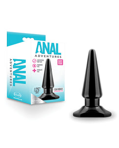 Anal Products - Blush Anal Adventures Easy Plug - Black