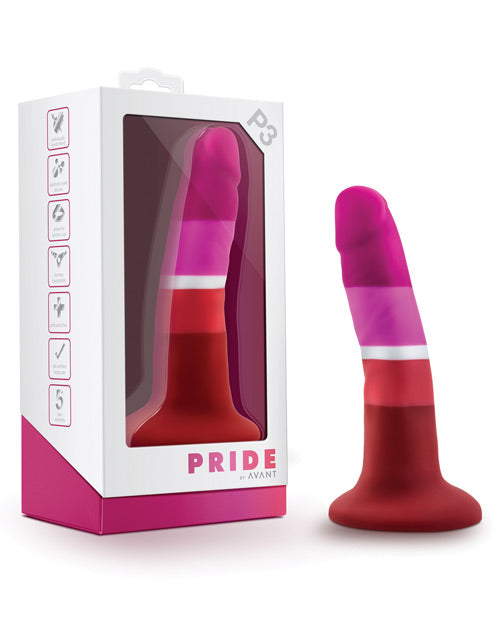 Dongs & Dildos - Blush Avant Lesbian Pride P3 Silicone Dong - Beauty