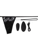 Stimulators - Screaming O My Secret Premium Ergonomic Remote Panty Set - Black