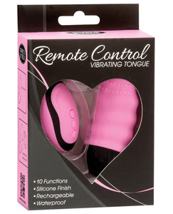 Stimulators - Powerbullet Remote Control Vibrating Tongue - Pink