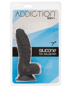 Dongs & Dildos - Addiction Ben 7" Dildo - Black