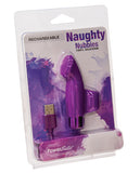 Stimulators - Naughty Nubbies Rechargeable - Purple