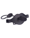 Bondage Blindfolds & Restraints - Spartacus Inflatable Dildo Gag With Hand Pump