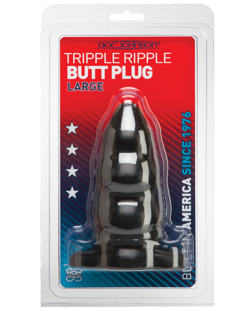Anal Products - Triple Ripple Butt Plug