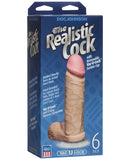 Dongs & Dildos - "6"" Realistic Cock W/balls"