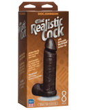 Dongs & Dildos - "8"" Realistic Cock W/balls"