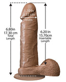 Dongs & Dildos - "6"" Realistic Cock W/balls"