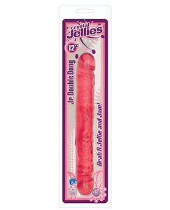 Dongs & Dildos - Crystal Jellies 12" Jr. Double Dong