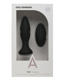 Anal Products - A Play Rechargeable Silicone Beginner Anal Plug W/remote