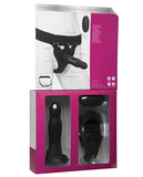 Strap Ons - Body Extensions Be Aroused Vibrating 2 Piece Strap On Set - Black