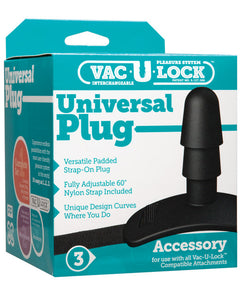 Dongs & Dildos - Vac-u-lock Universal Plug - Black