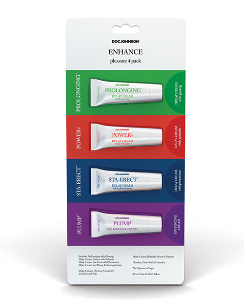 Lubricants - Enhance Pleasure - Asst. Pack Of 4