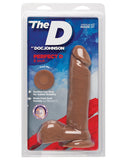 Dongs & Dildos - The D 8" Perfect D W-balls - Caramel