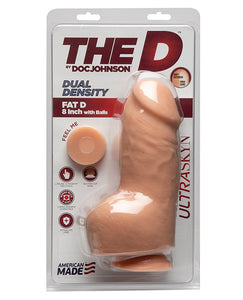 Dongs & Dildos - "The D 8"" Fat D W/balls"