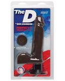 Dongs & Dildos - The D 8" Perfect D Vibrating W-balls - Chocolate