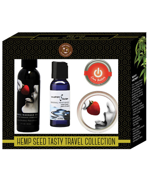 Setting The Mood - Earthly Body Hemp Seed Tasty Travel Collection