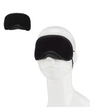 Bondage Blindfolds & Restraints - Lux Fetish Peek-a-boo Love Mask - Black