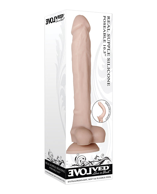 Dongs & Dildos - Evolved Real Supple Silicone Poseable 10.5 