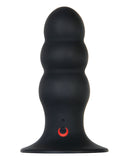 Anal Products - Evolved Kong Rechargeable Anal Plug - Black