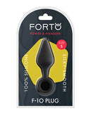 Anal Products - Forto F-10 Silicone Plug W/pull Ring