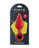 Anal Products - Forto F-10 Silicone Plug W/pull Ring
