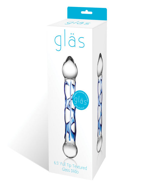 Glas 6.5" Tip Textured Glass Dildo Dildo.us Glas 6.5" Tip Textured Glass Dildo Dildo.us