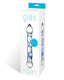 Dongs & Dildos - Glas 6.5" Tip Textured Glass Dildo