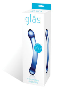 Dongs & Dildos - Glas 6" Curved G-spot Glass Dildo